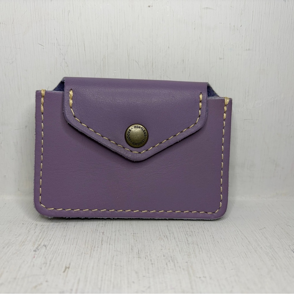 NWT Portland Leather Goods Lovebug Wallet - Lavender